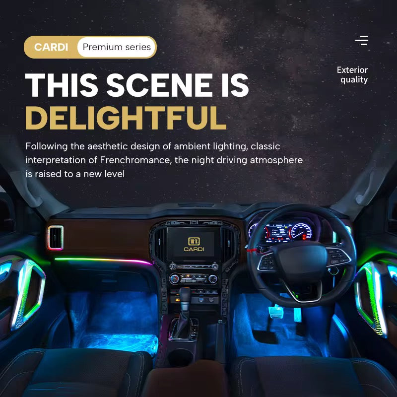 Cardi Ambient Light Kit for Scorpio N – Plug & Play LED Interior Lighting