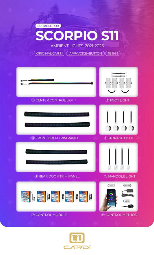 CARDI AMBIENT KIT FOR SCORPIO S11